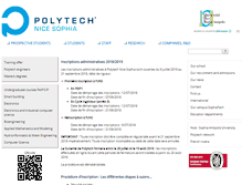 Tablet Screenshot of polytechnice.fr